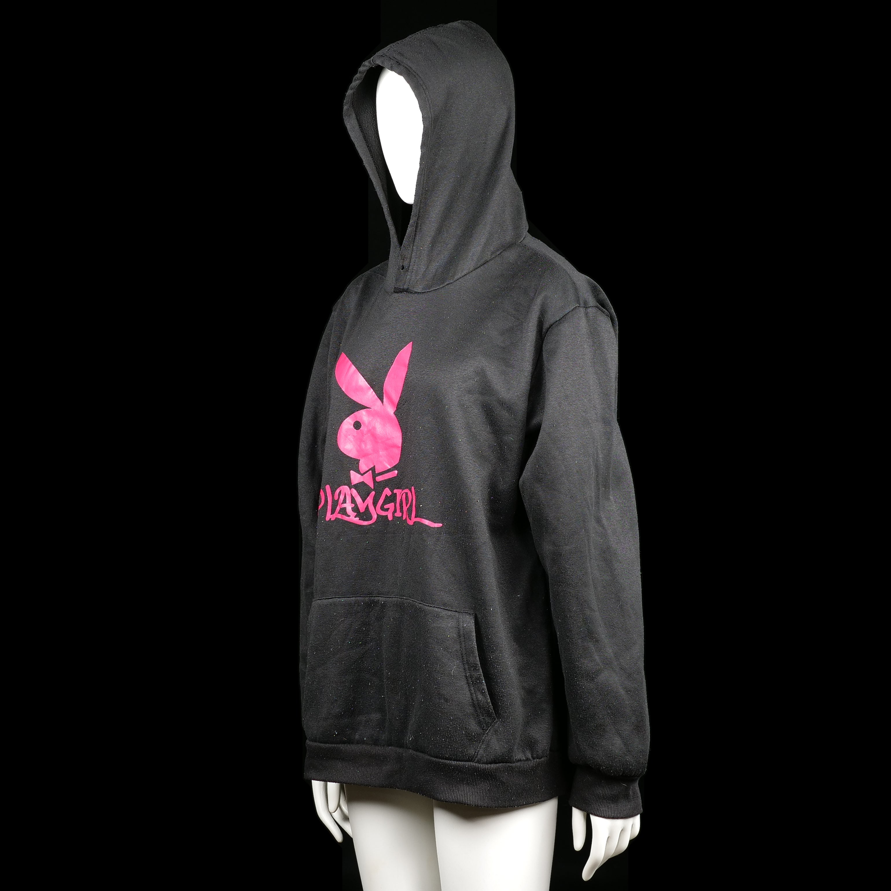 Hoodie - Black & Pink - Size 3XL
