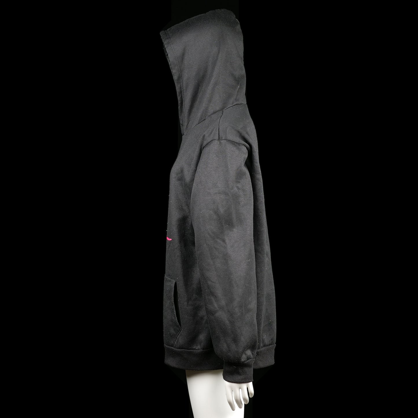 Hoodie - Black & Pink - Size 3XL