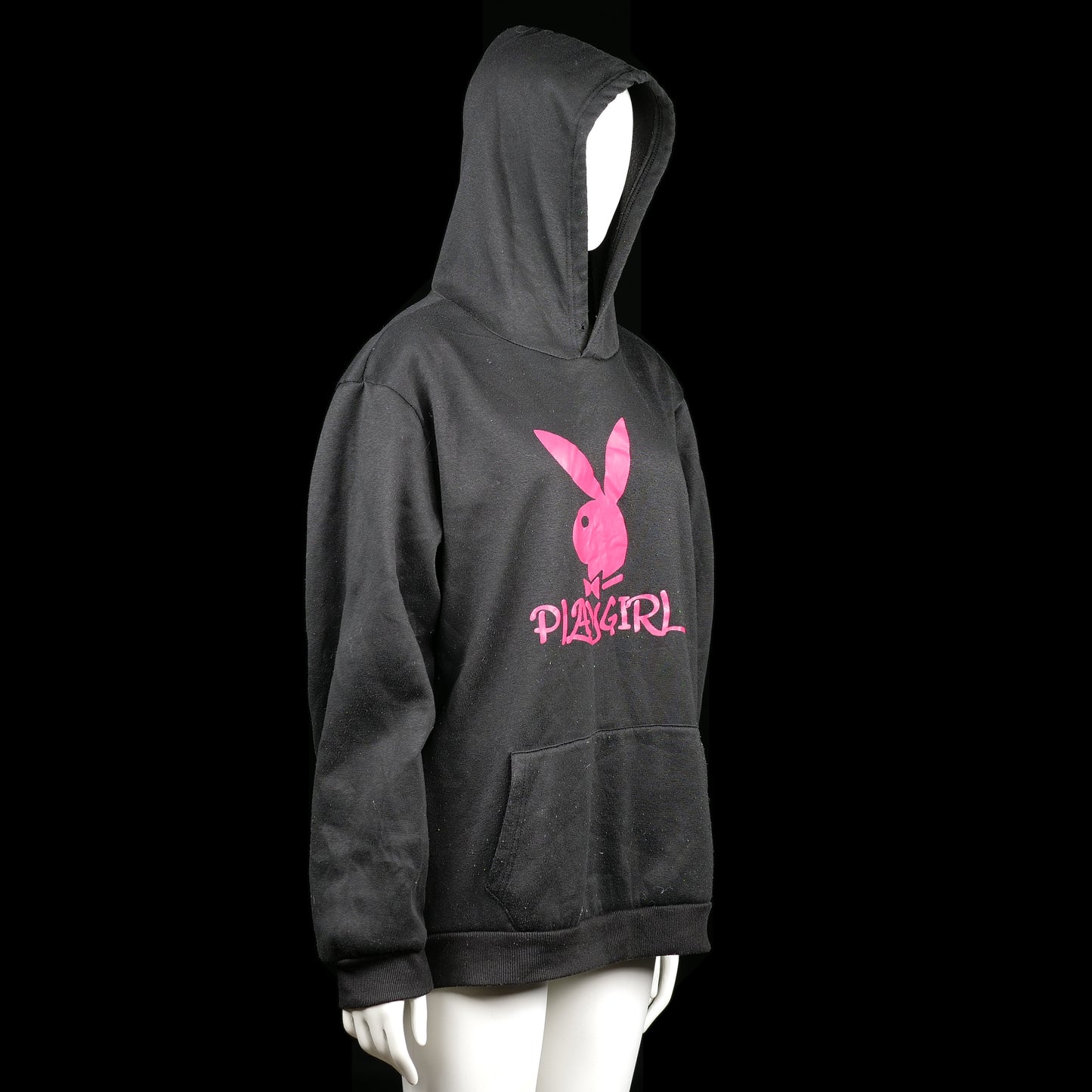 Hoodie - Black & Pink - Size 3XL