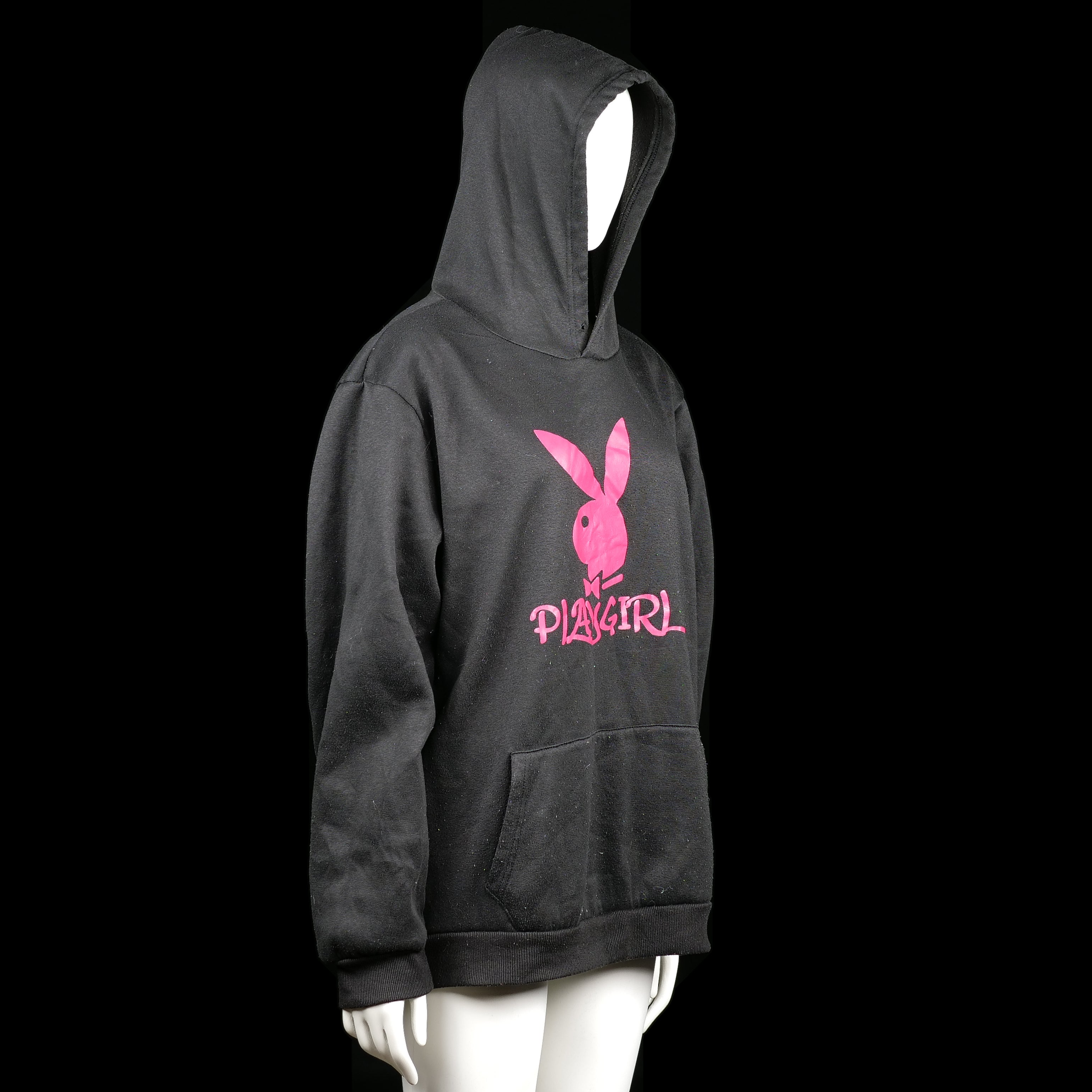 Hoodie - Black & Pink - Size 3XL