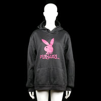 Hoodie - Black & Pink - Size 3XL