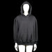 Hoodie - Black & Pink - Size 4XL - Black hoodie with a kangaroo pocket and ribbed hem and cuffs. Back features a large pink graffiti-style print stating 