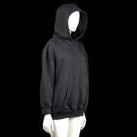 Hoodie - Black & Pink - Size 4XL