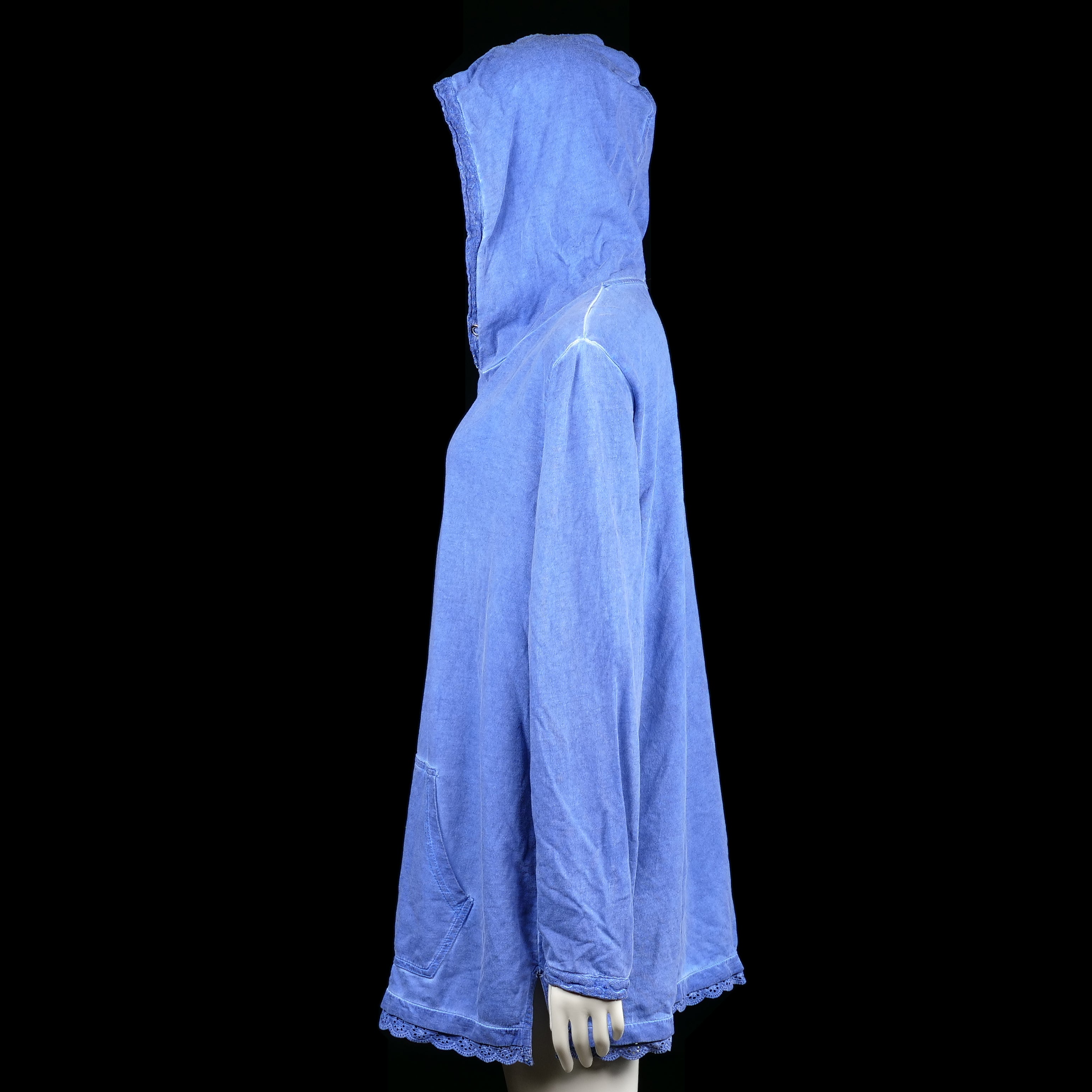 Hoodie - Light Blue - Size 46