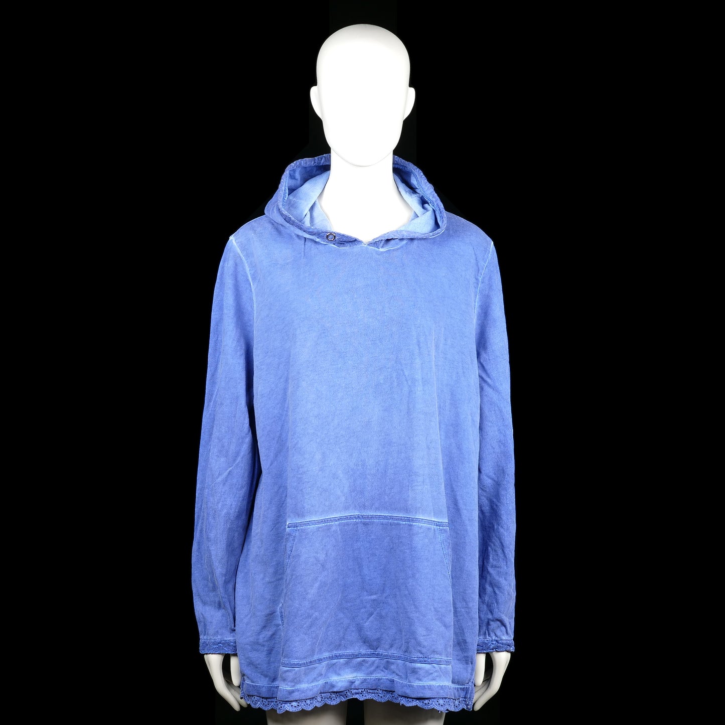Hoodie - Light Blue - Size 46