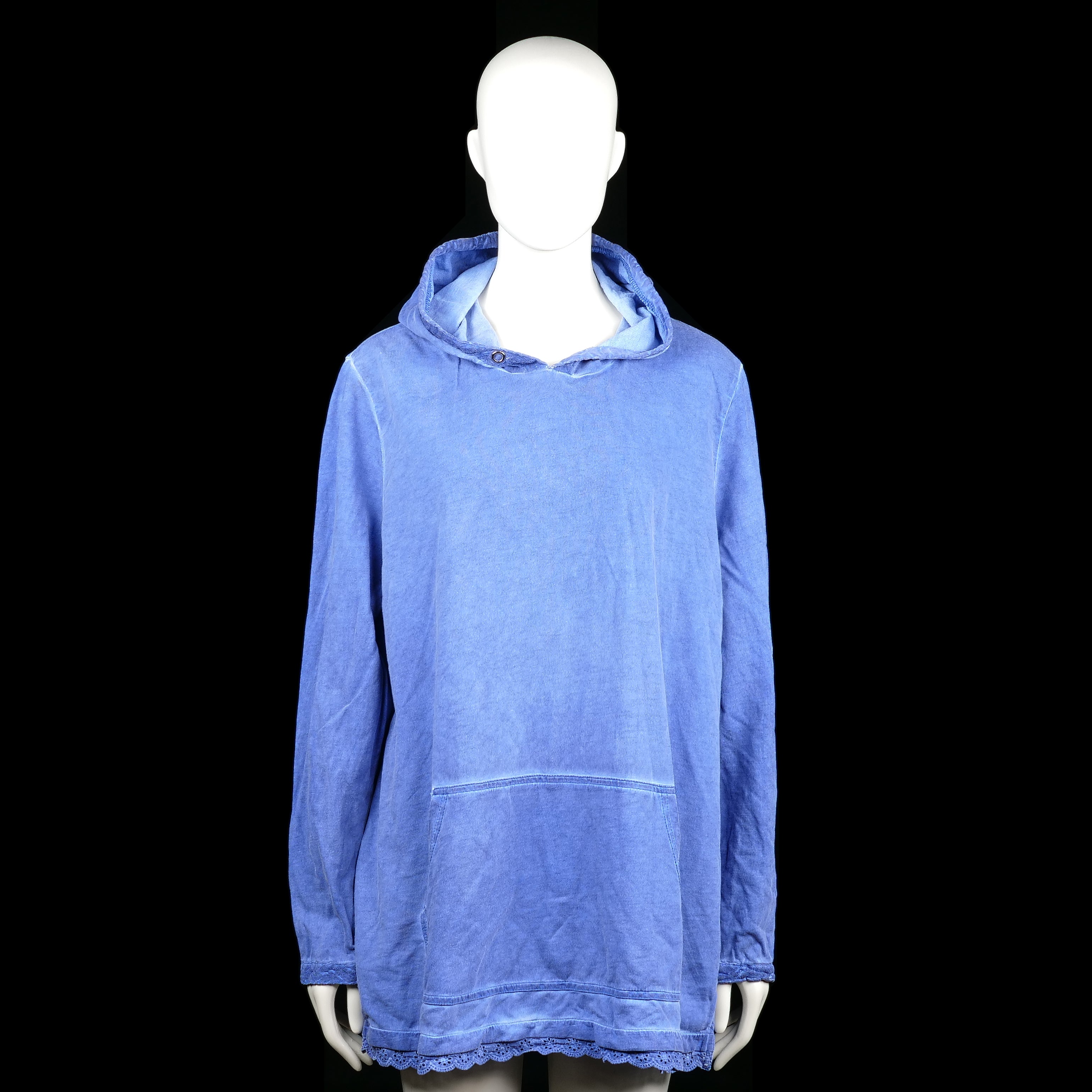 Hoodie - Light Blue - Size 46
