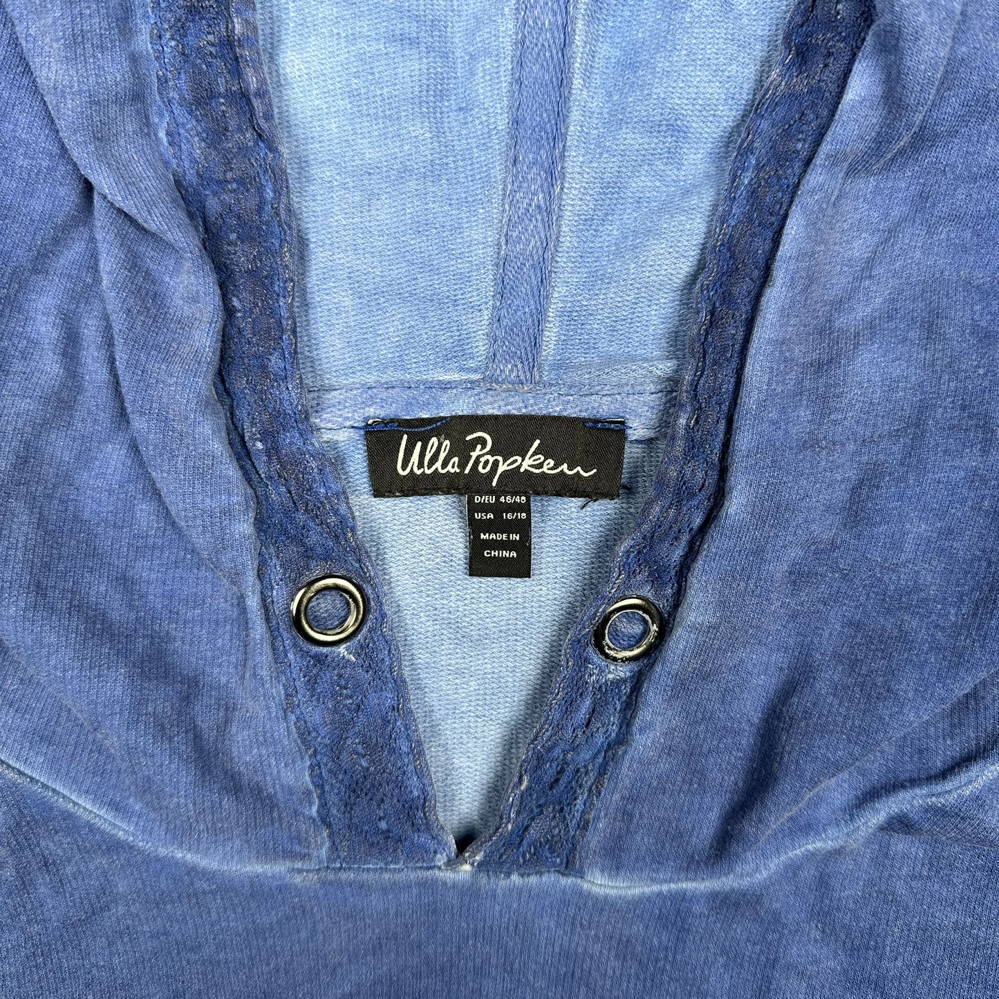 Hoodie - Light Blue - Size 46