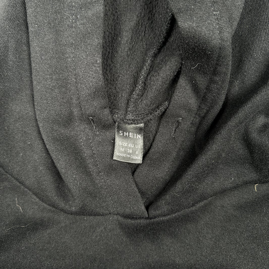 Hoodie - Black & Pink - Size M