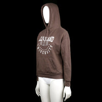 Hoodie - Brown & White - Size XS