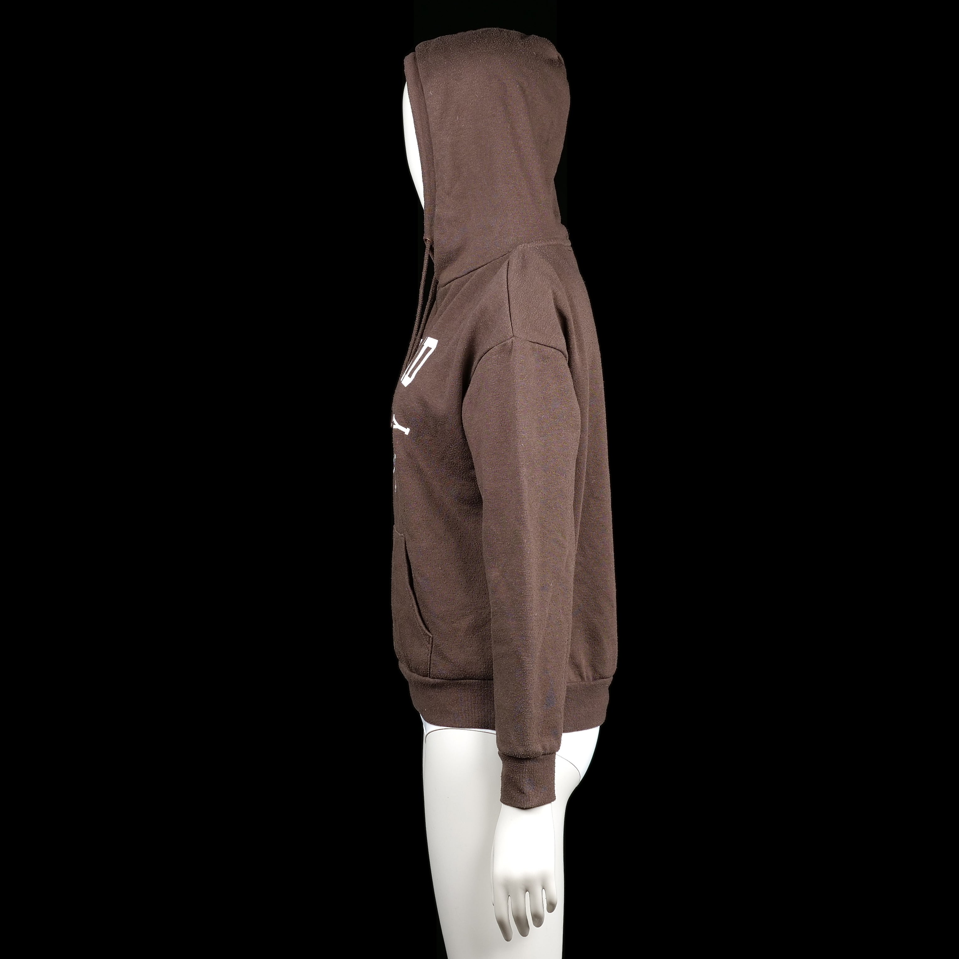 Hoodie - Brown & White - Size XS