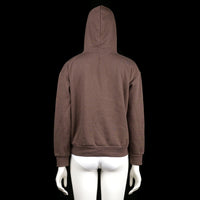 Hoodie - Brown & White - Size XS