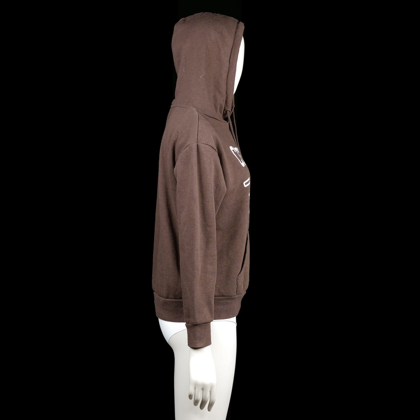 Hoodie - Brown & White - Size XS