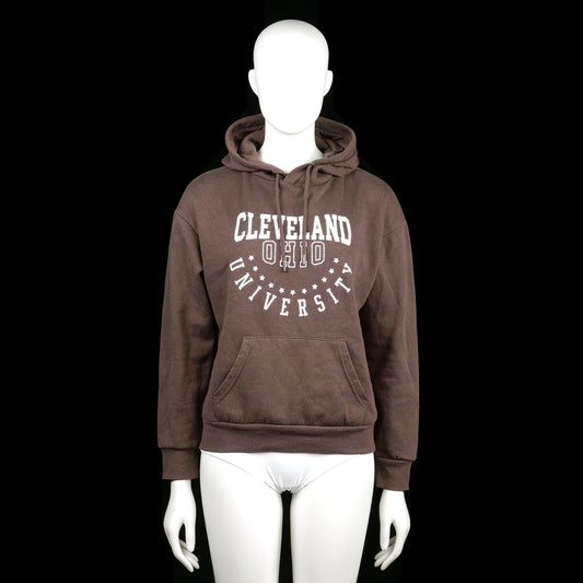 Hoodie - Brown & White - Size XS