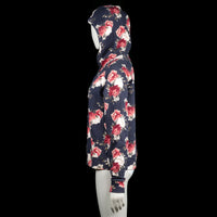 Hoodie - Navy & Red - Size L