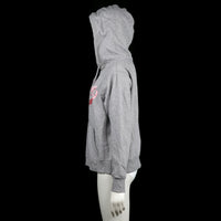 Hoodie - Light Gray & Pink - Size M