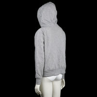 Hoodie - Light Gray & Pink - Size M