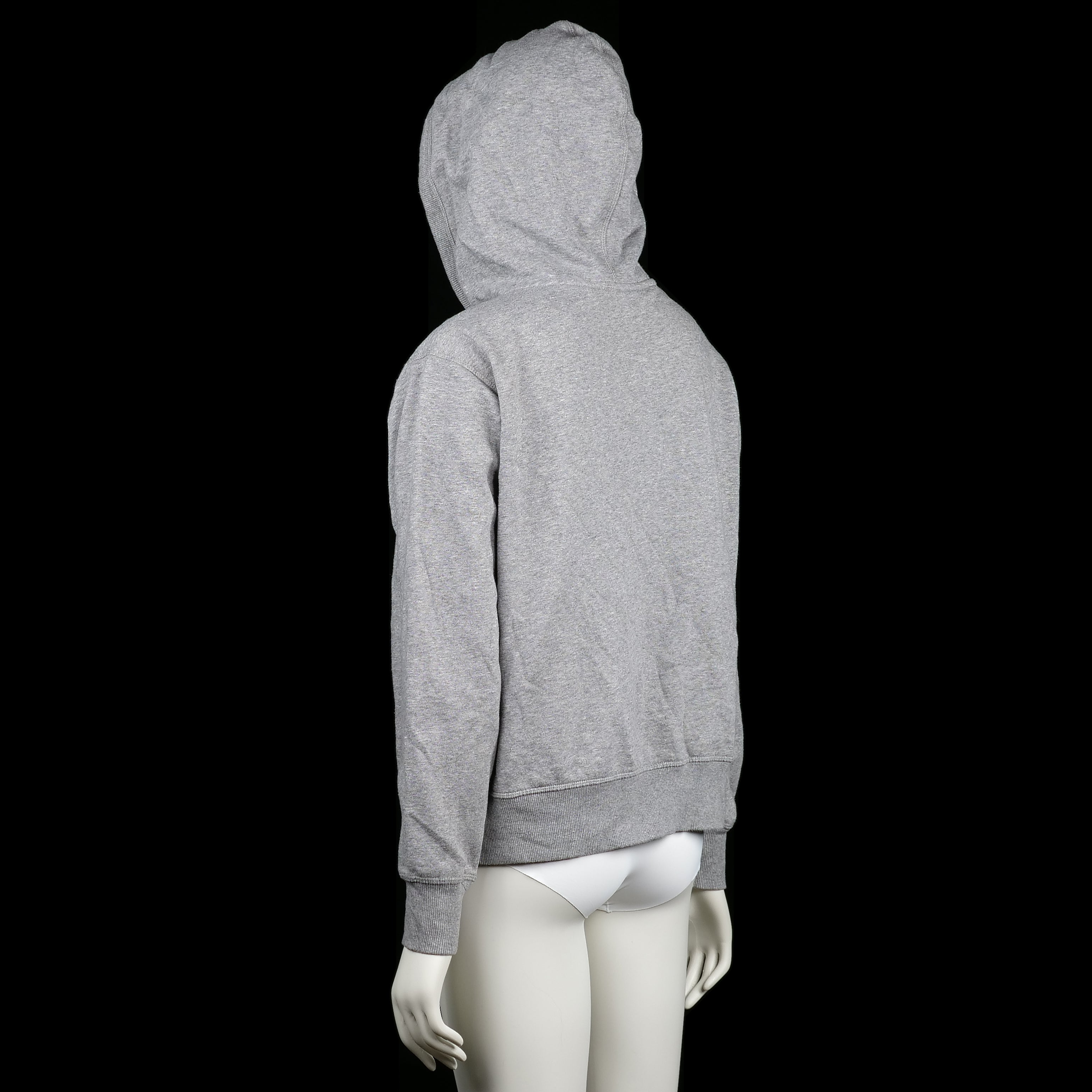 Hoodie - Light Gray & Pink - Size M