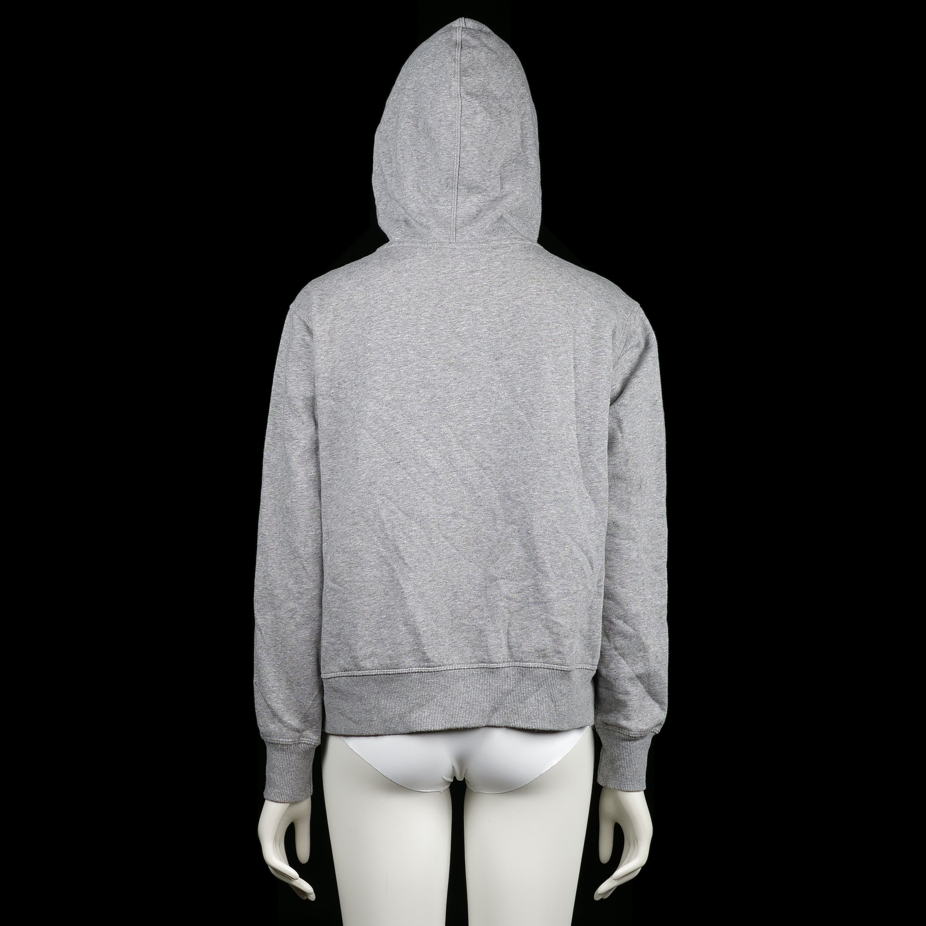 Hoodie - Light Gray & Pink - Size M