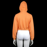 Hoodie - Orange - Size 170