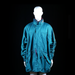 Bryntech - Windbreaker - Turquoise - Size XXXL - Long lightweight zip-up jacket with adjustable drawstring at the waist and elasticized cuffs. High collar and relaxed fit with no visible heavy insulation.