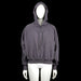 Amy & Ivy - Hoodie - Charcoal - Size M - Charcoal hoodie with drawstring-adjustable hood and ribbed cuffs and hem. Features a relaxed fit and plain solid design.