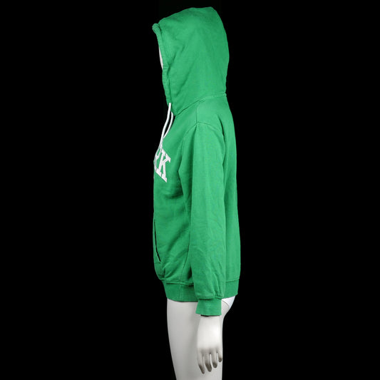 Hoodie - Forest Green & White - Size XS