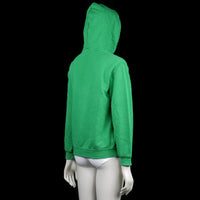 Hoodie - Forest Green & White - Size XS