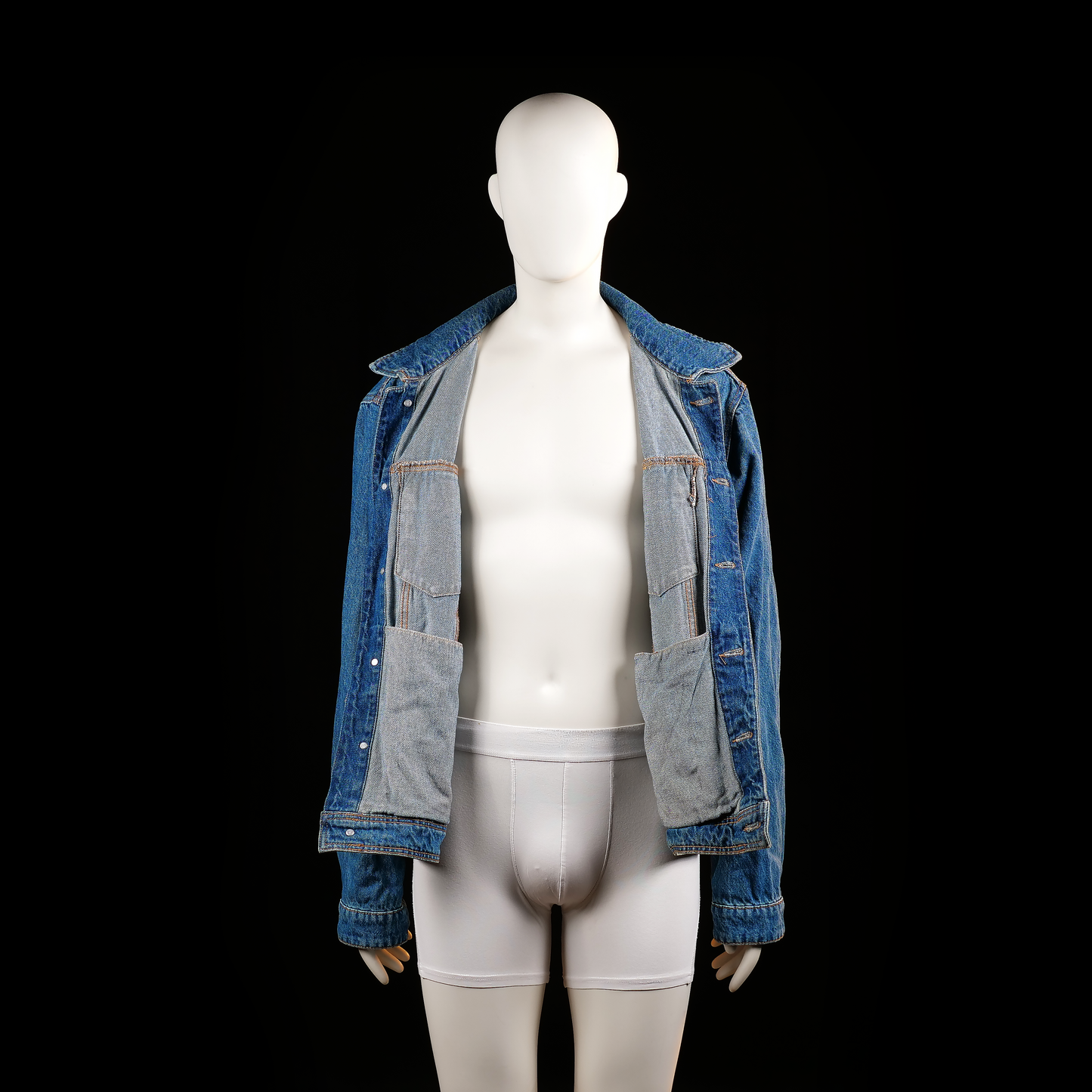 Denim jacket - Denim Blue - Size XXL