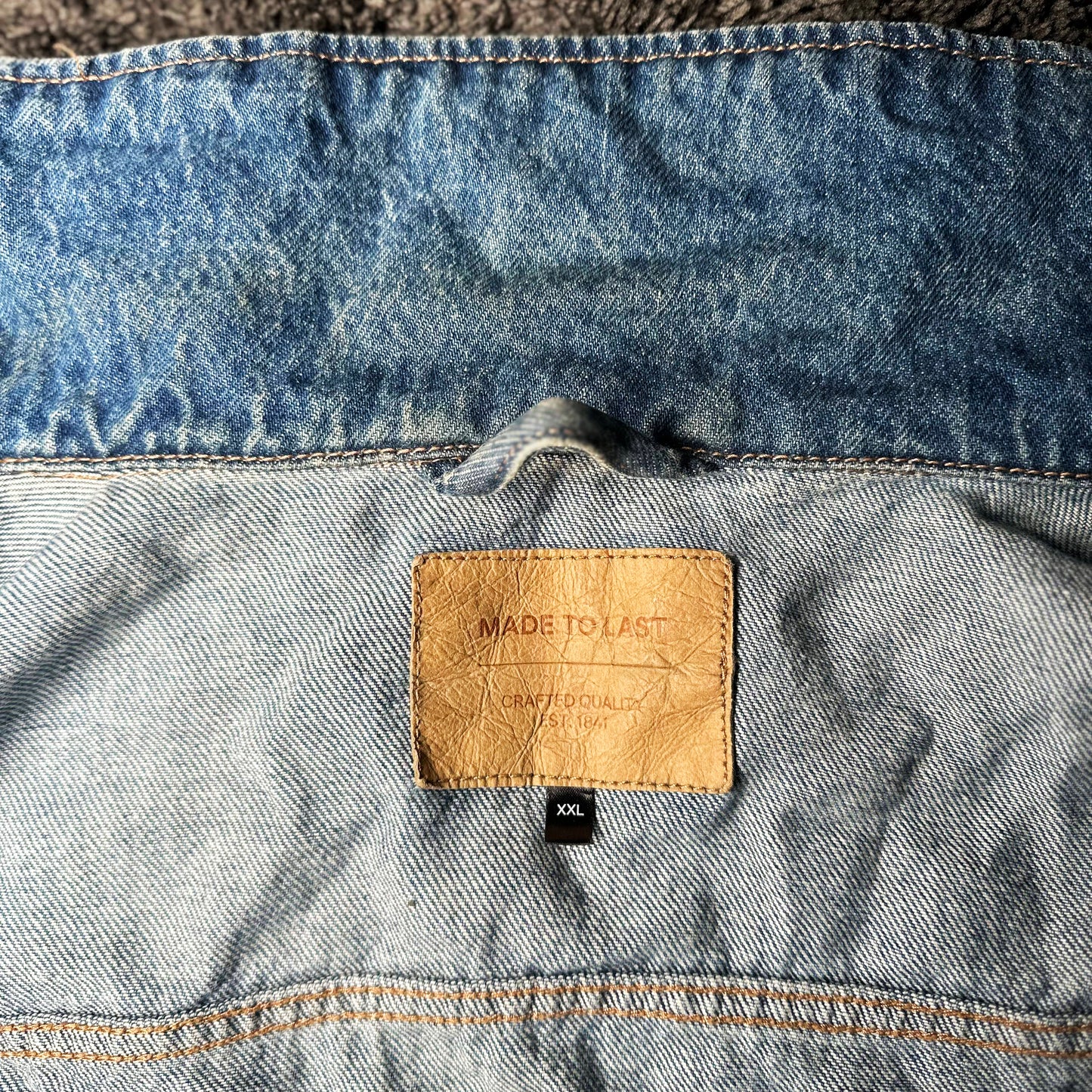 Denim jacket - Denim Blue - Size XXL