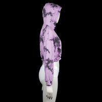 Hoodie - Purple & Black - Size M