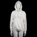 GAP - Hoodie - Ivory - Size S - Ivory hoodie with a front kangaroo pocket and ribbed cuffs and hem. The chest features 