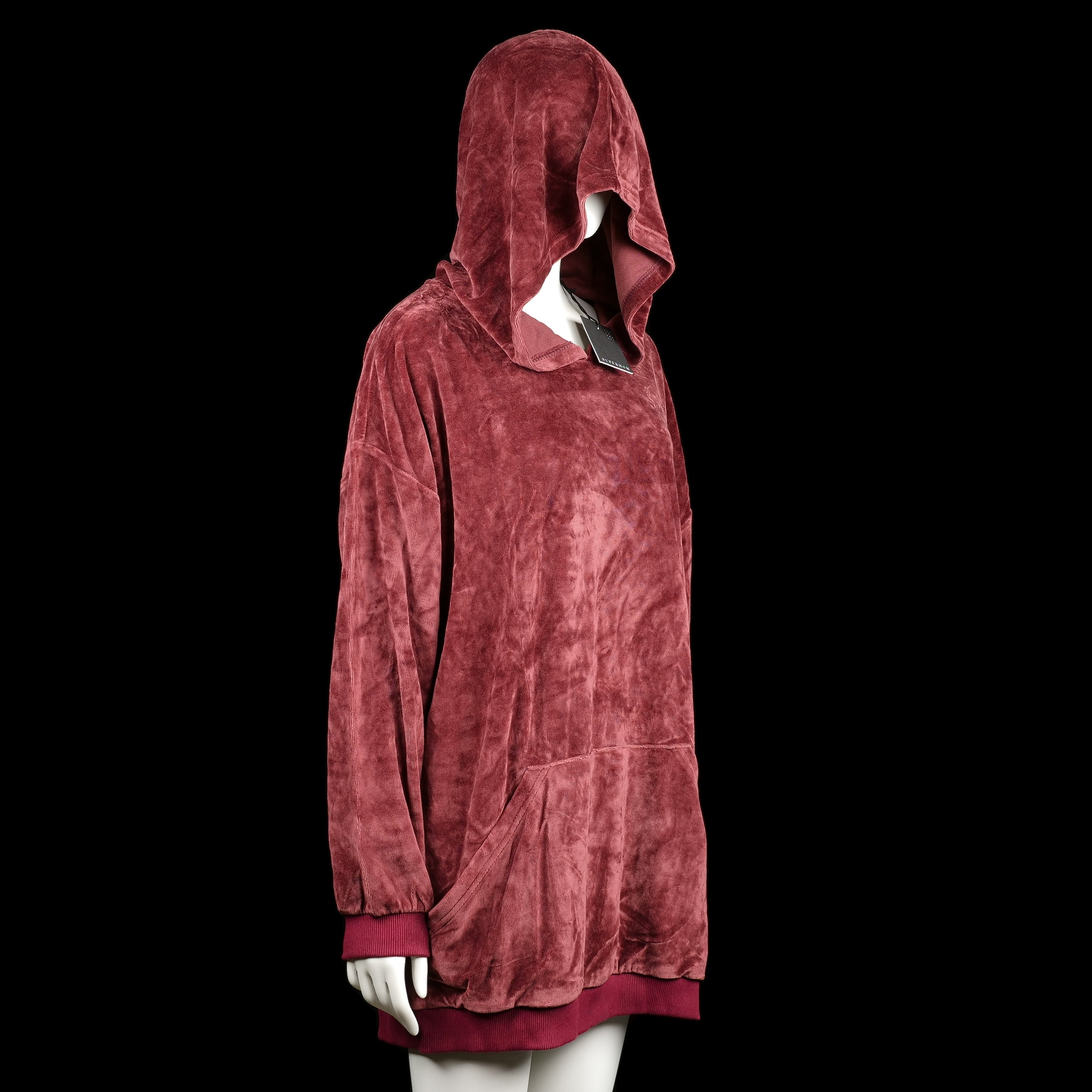 Hoodie - Burgundy - Size L - (NEW)