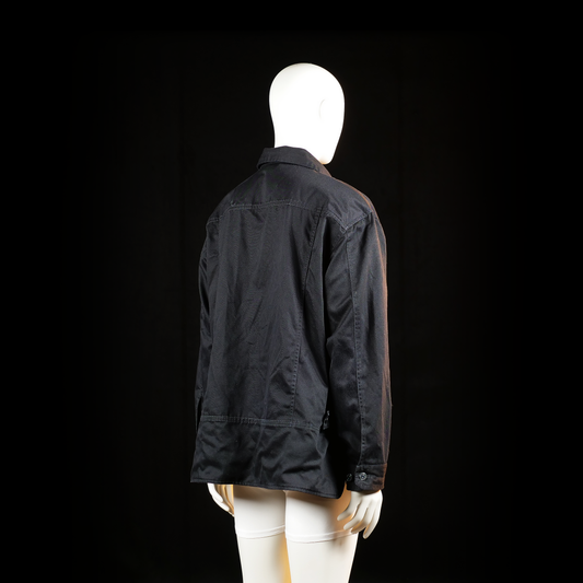 Trucker jacket - Black - Size XL