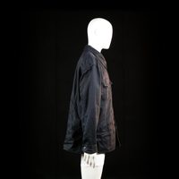 Trucker jacket - Black - Size XL