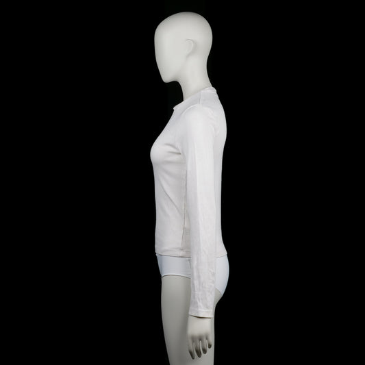Long-sleeve top - Ivory - Size M