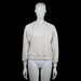 Gina Tricot Basically Basics - Sweatshirt - Ivory - Size S - Solid ivory sweatshirt with a round neckline, ribbed sleeve cuffs, and a ribbed straight hem.