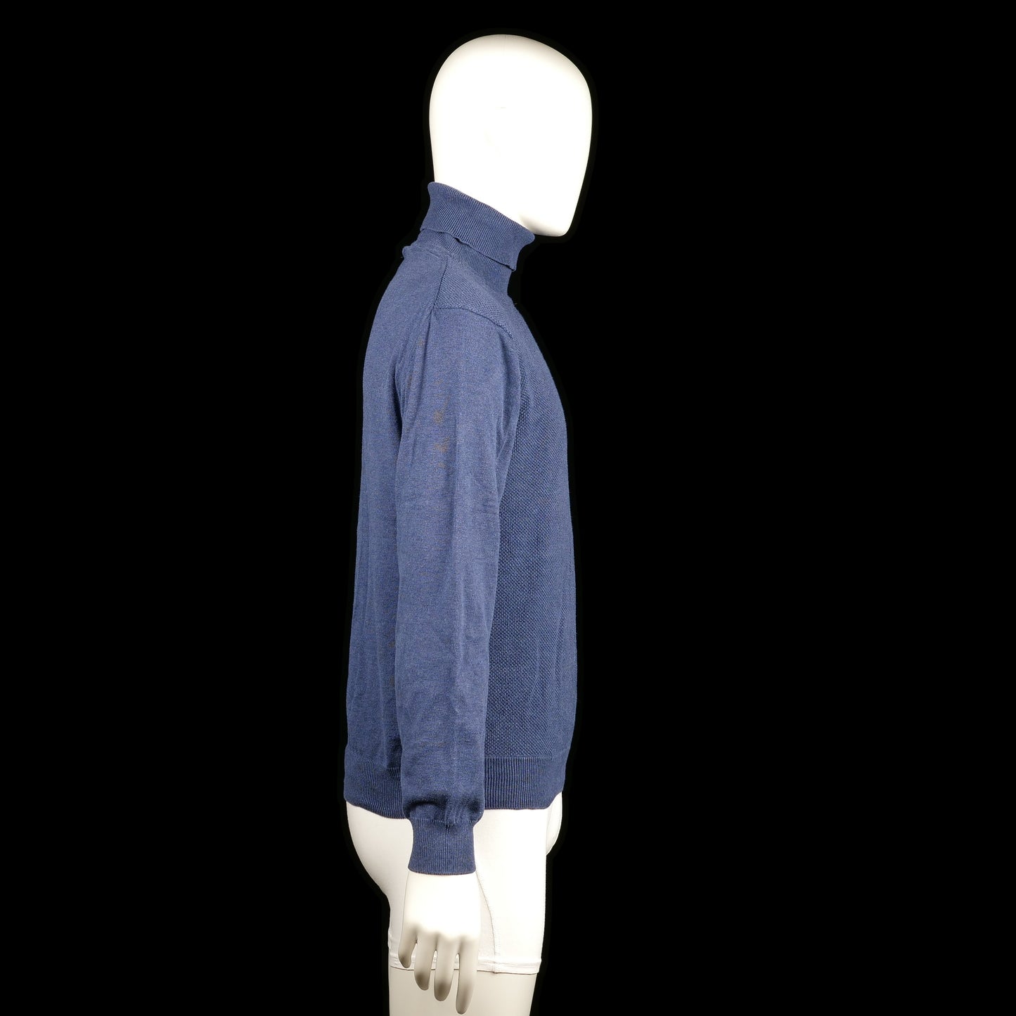 Turtleneck - Denim Blue - Size XL