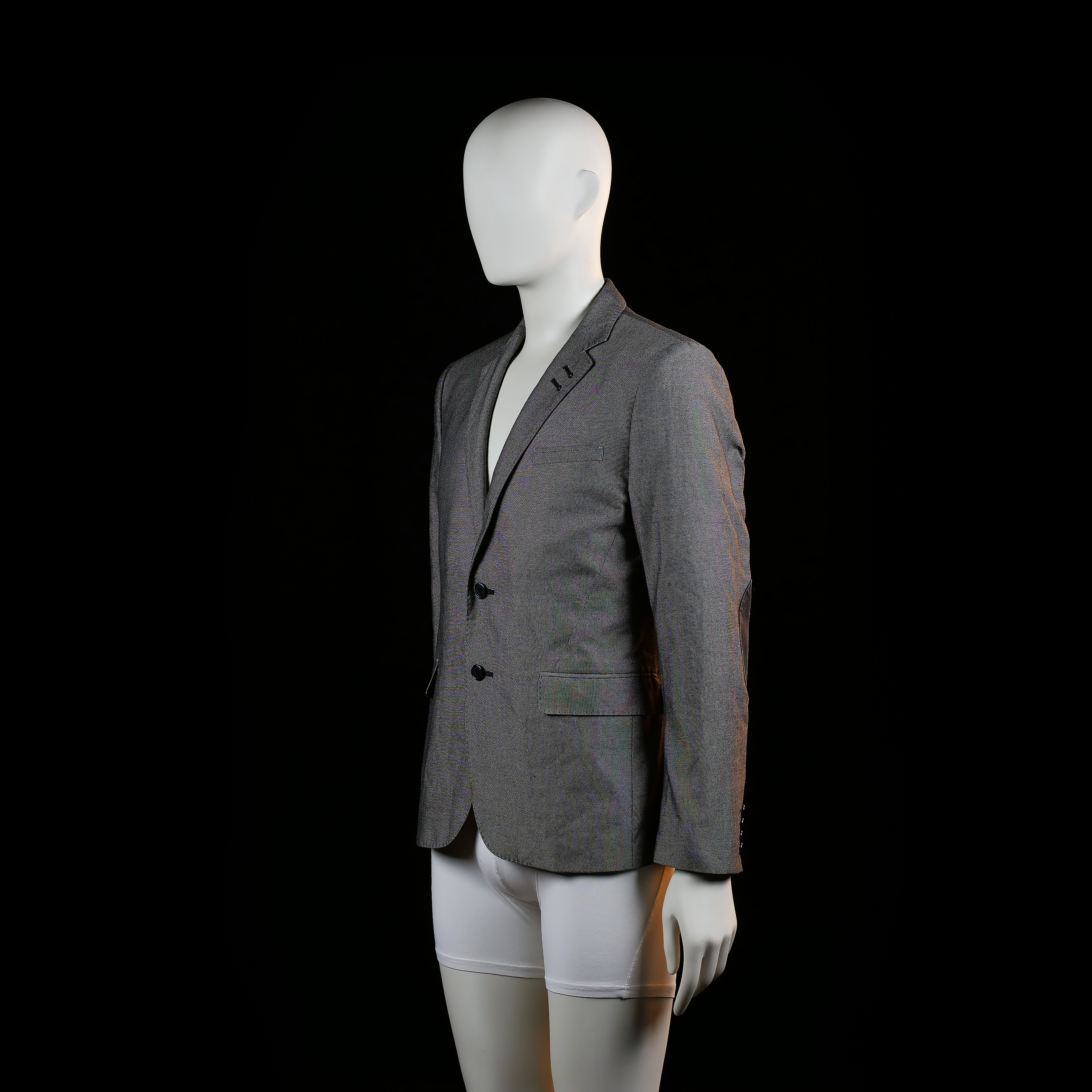 Blazer - Gray & Black - Size 48