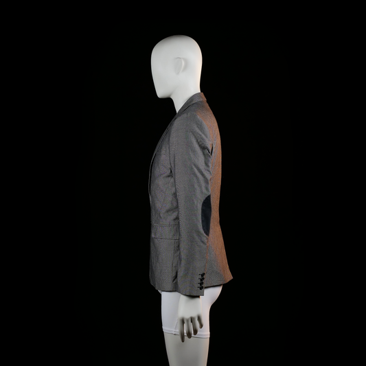 Blazer - Gray & Black - Size 48