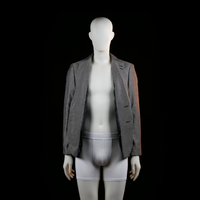Blazer - Gray & Black - Size 48