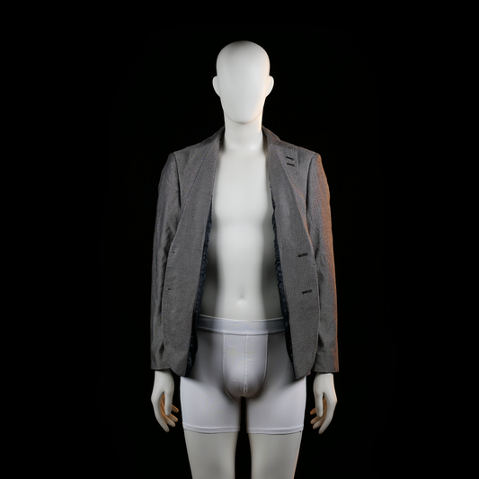 Blazer - Gray & Black - Size 48
