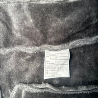 Fur jacket - Dark Gray - Size L