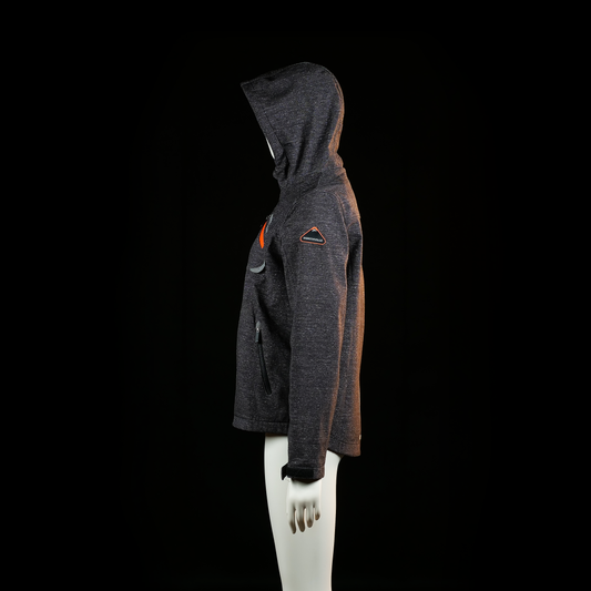Sport jacket - Dark Gray & Orange - Size 164