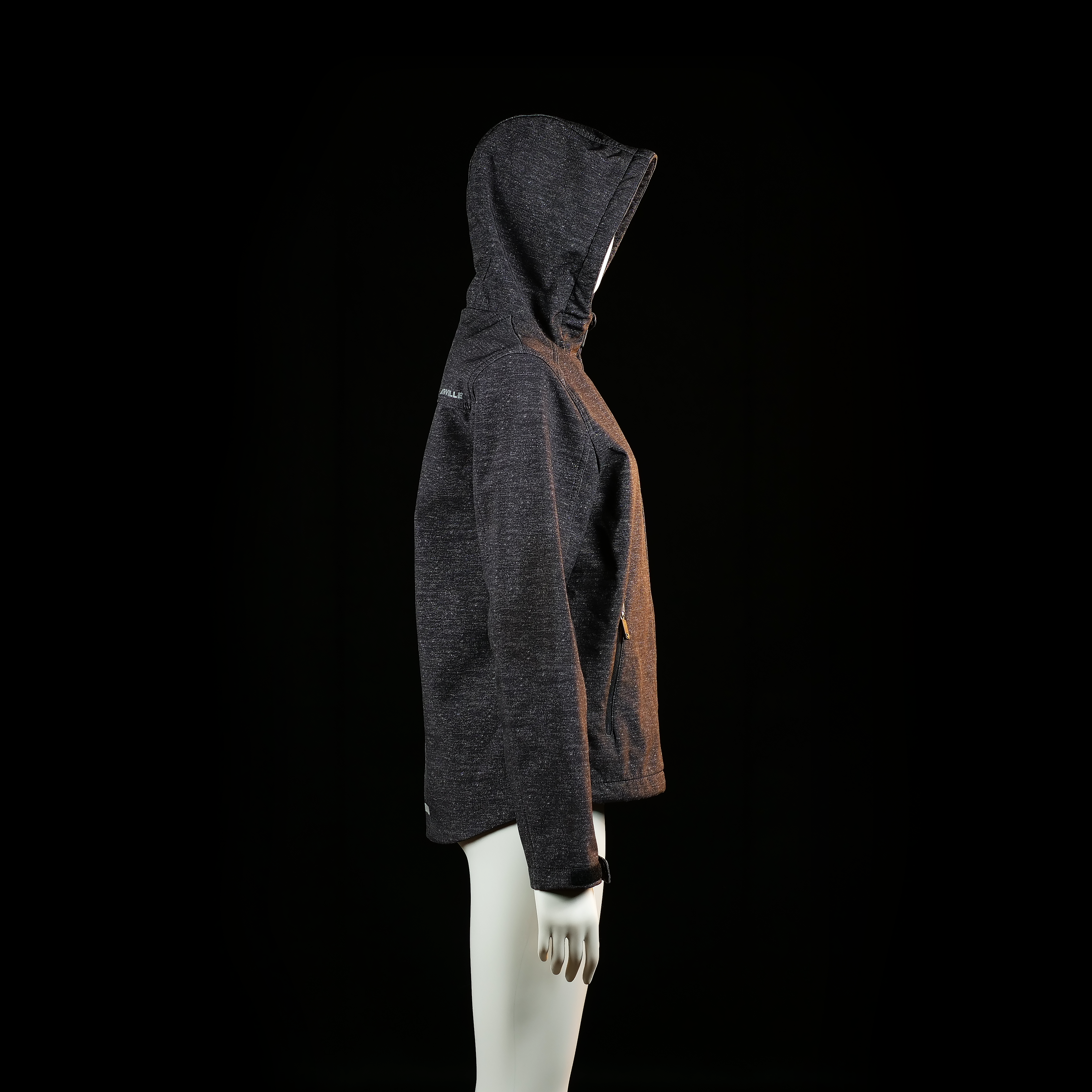 Sport jacket - Dark Gray & Orange - Size 164