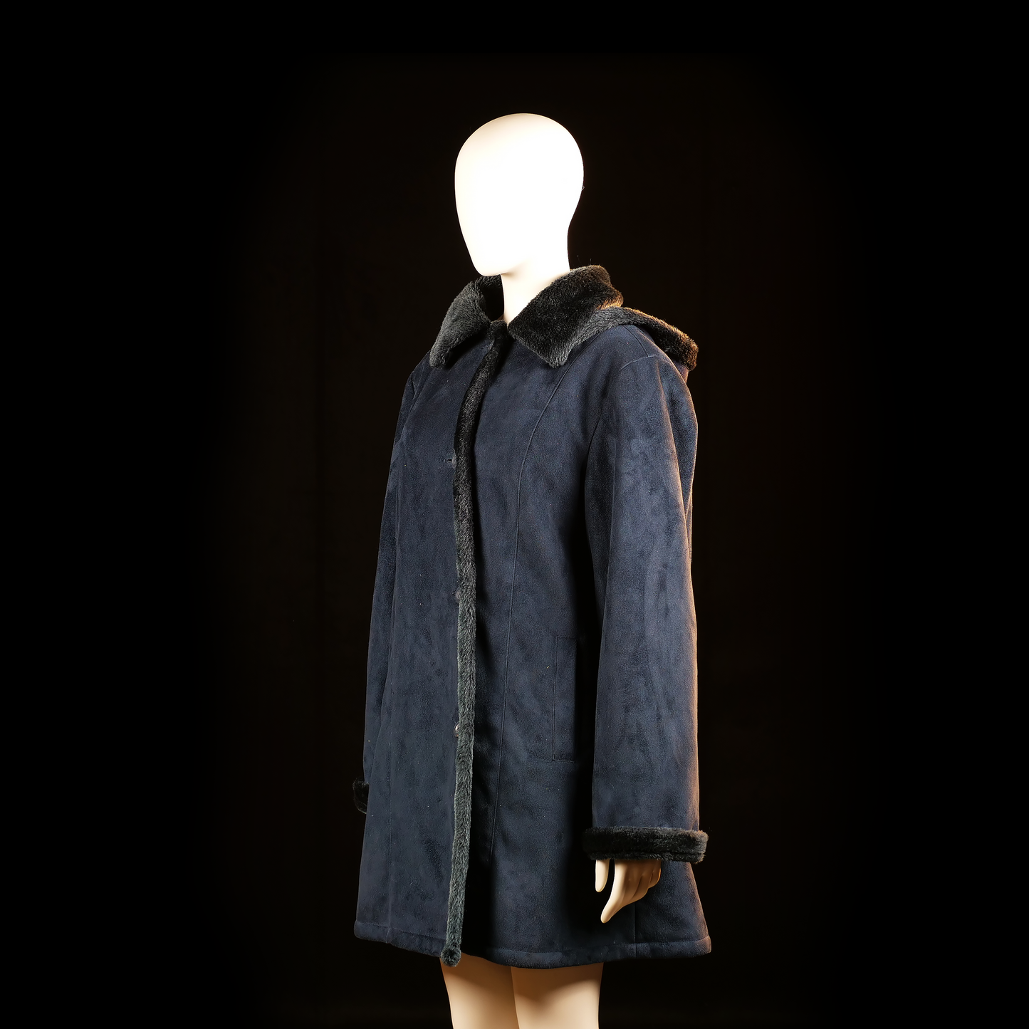 Parka - Navy & Charcoal - Size 40