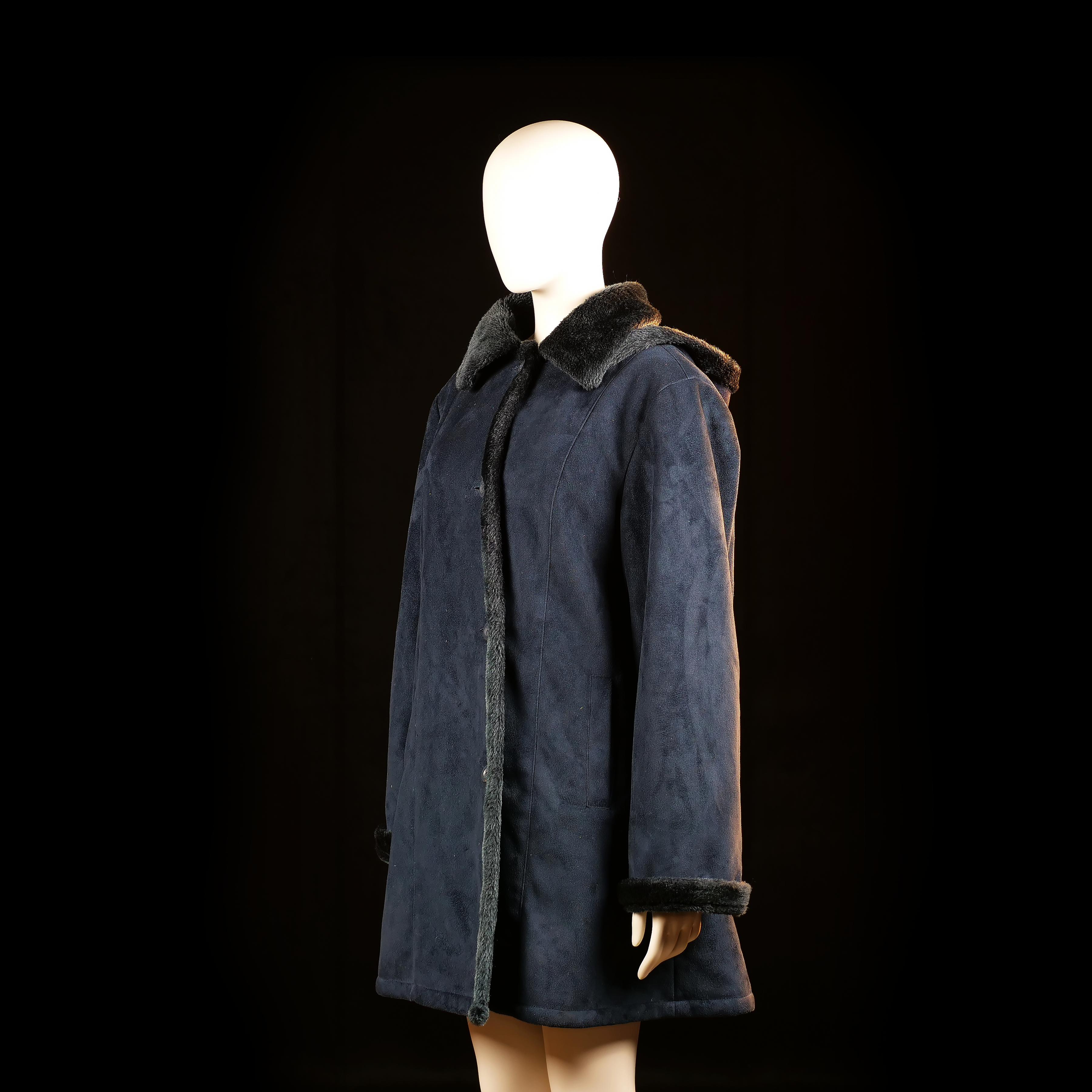 Parka - Navy & Charcoal - Size 40
