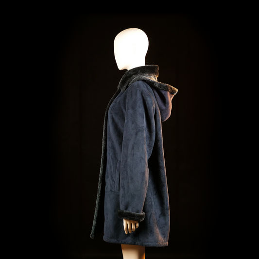 Parka - Navy & Charcoal - Size 40