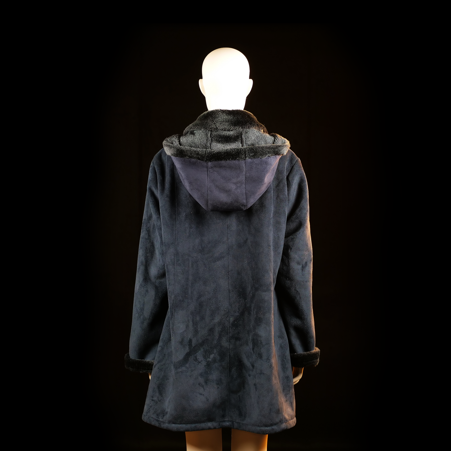 Parka - Navy & Charcoal - Size 40