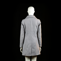 Overcoat - Light Gray - Size 34