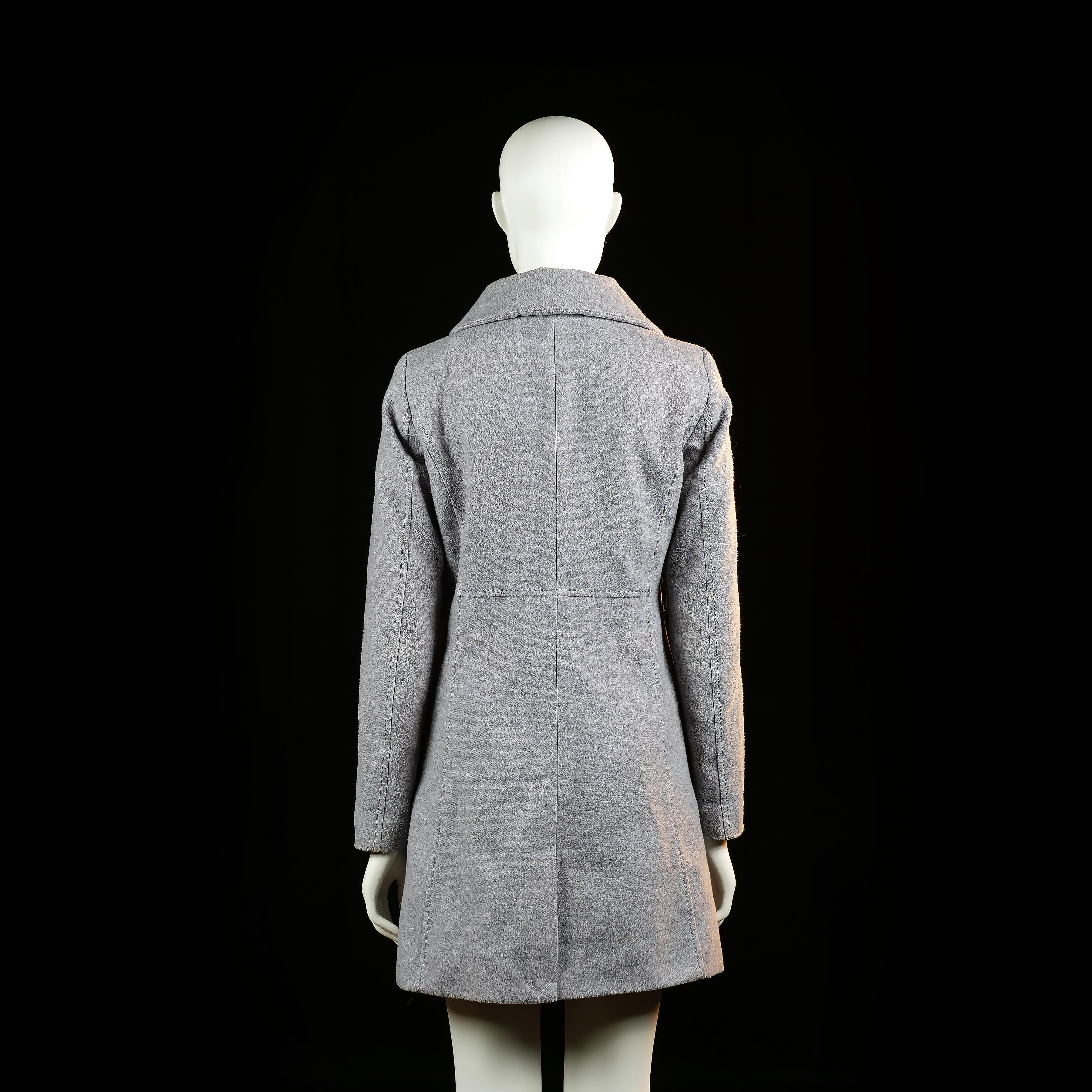Overcoat - Light Gray - Size 34